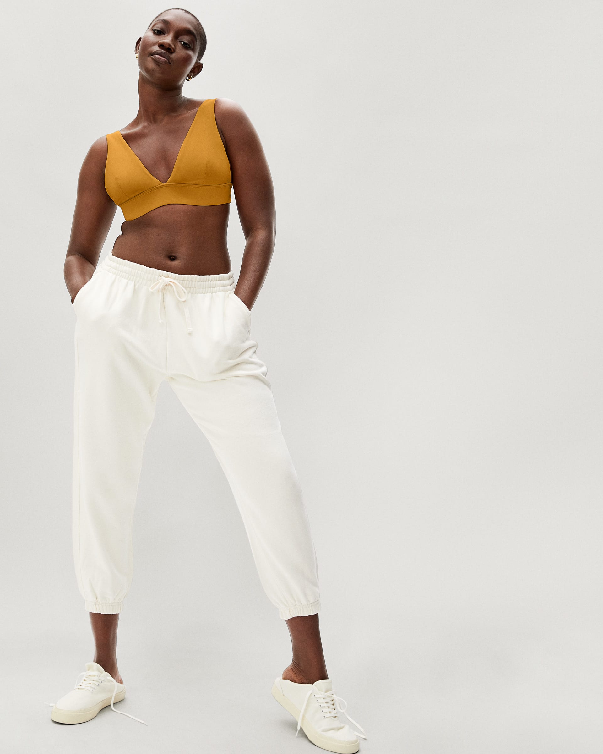 The Triangle Bikini Top Marigold Everlane