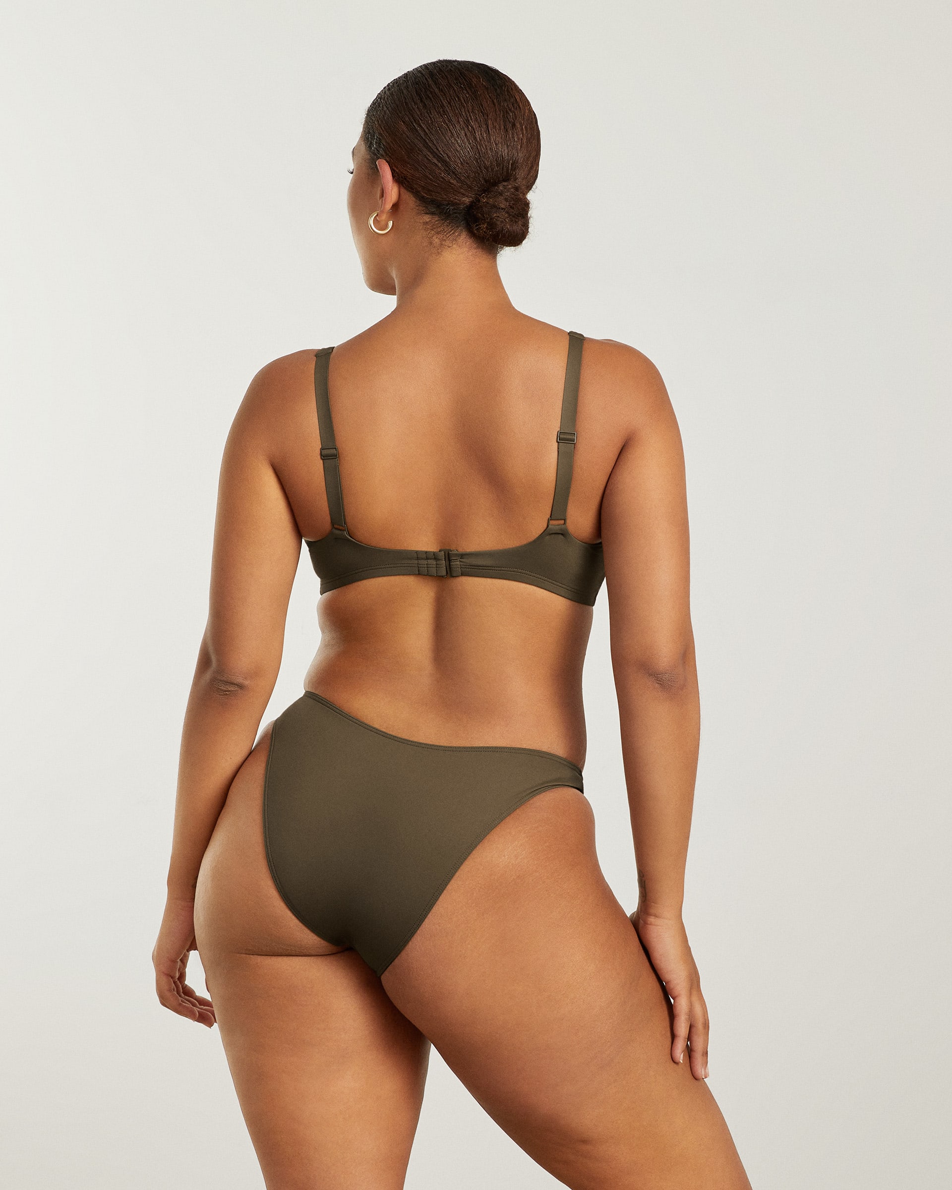 The Square Neck Bikini Top Beech Everlane