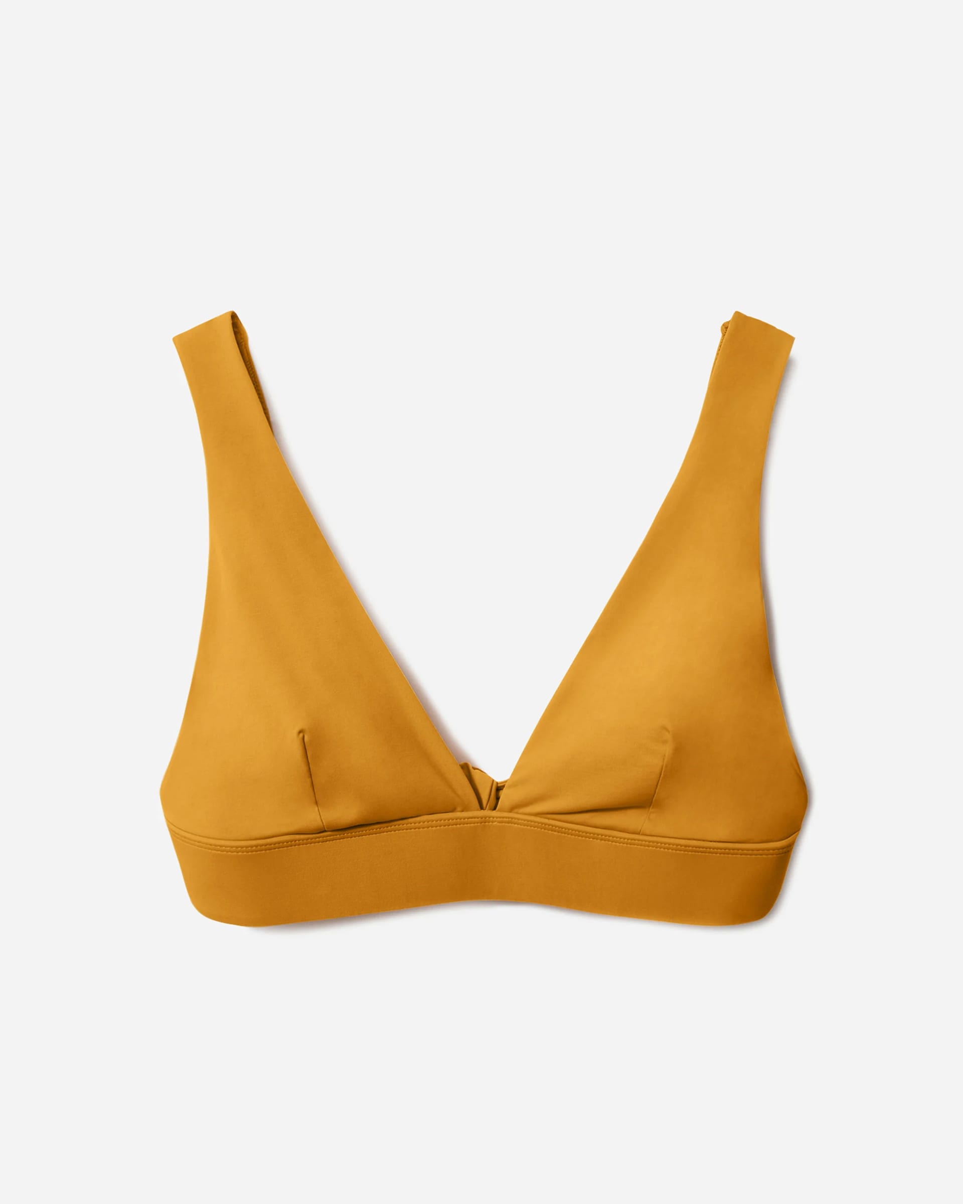 The Triangle Bikini Top Marigold Everlane