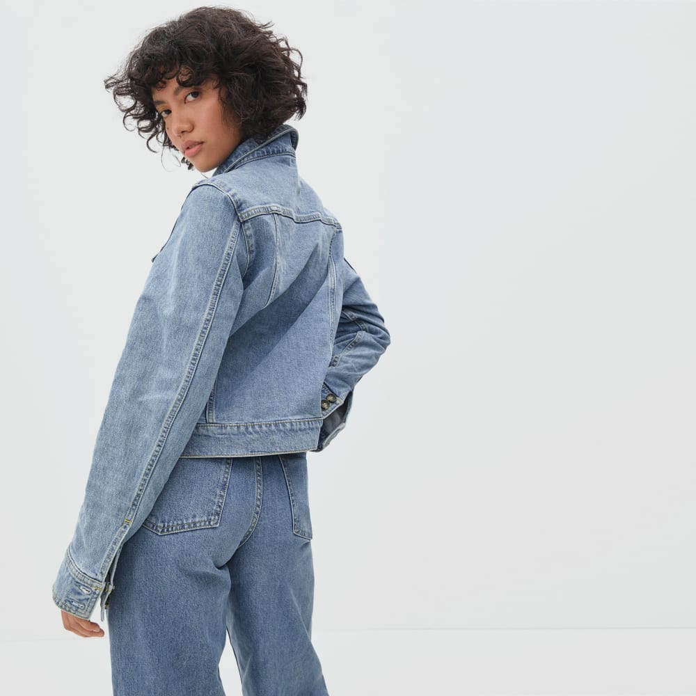velour denim jacket