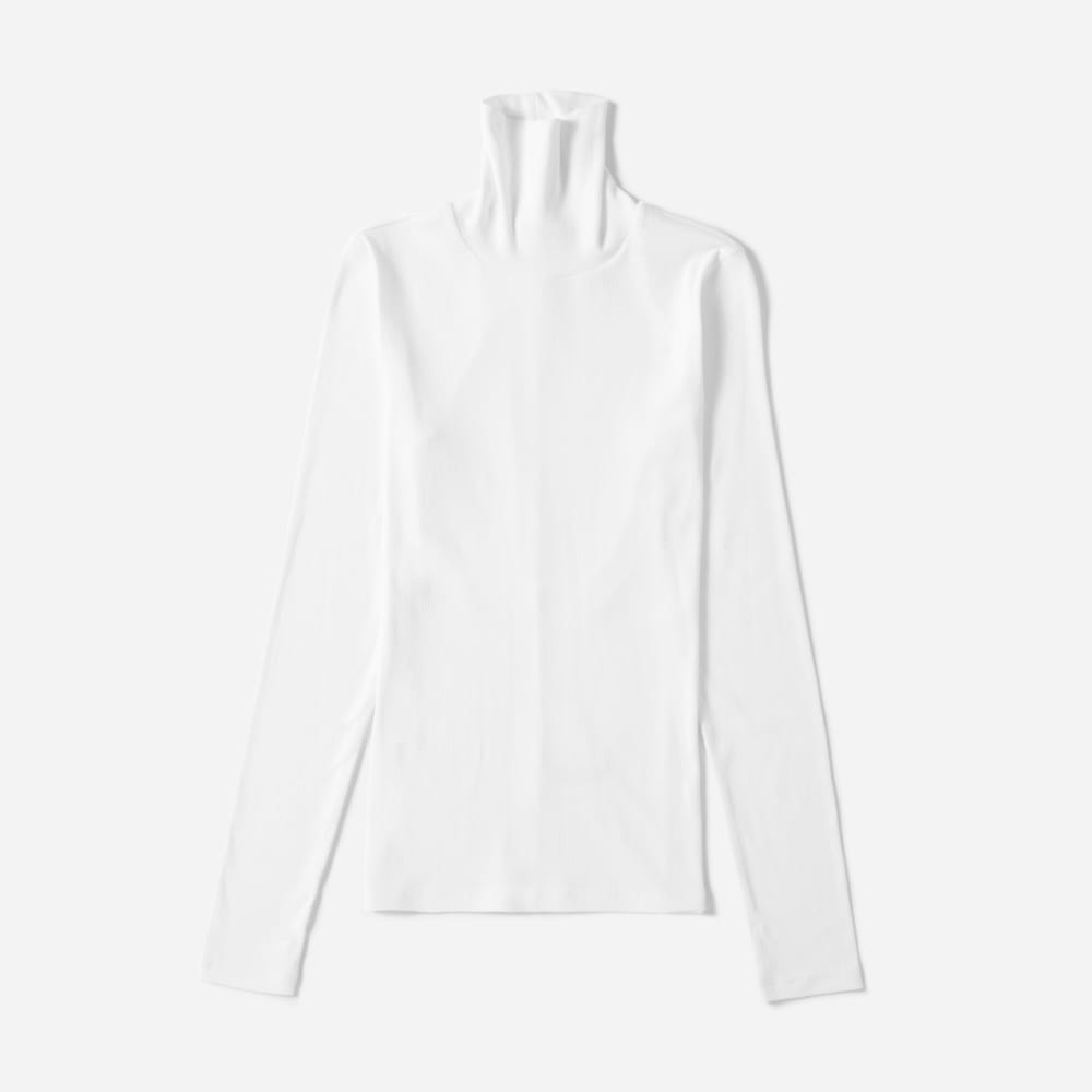 white turtleneck tight