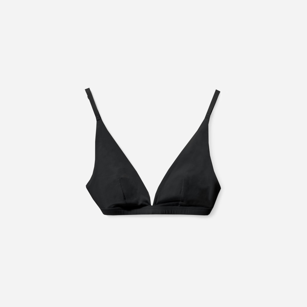 black triangle bralette