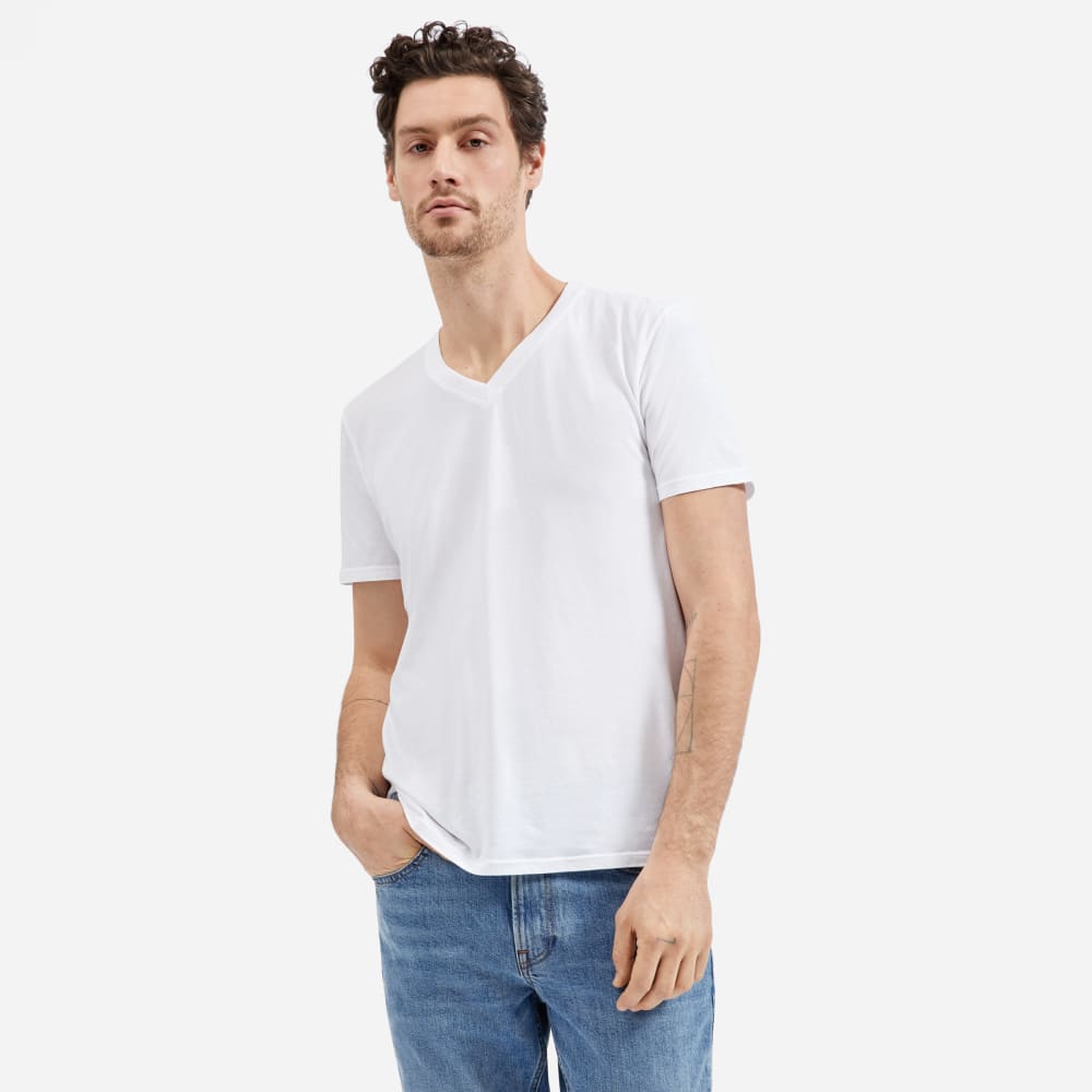 The Cotton V Neck Everlane