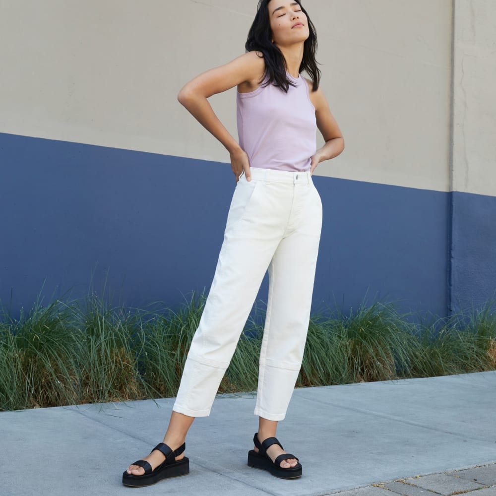 The Leather Platform Sandal – Everlane