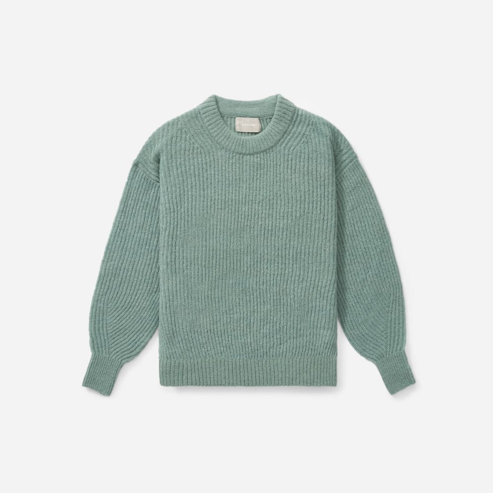 everlane oversized alpaca crew
