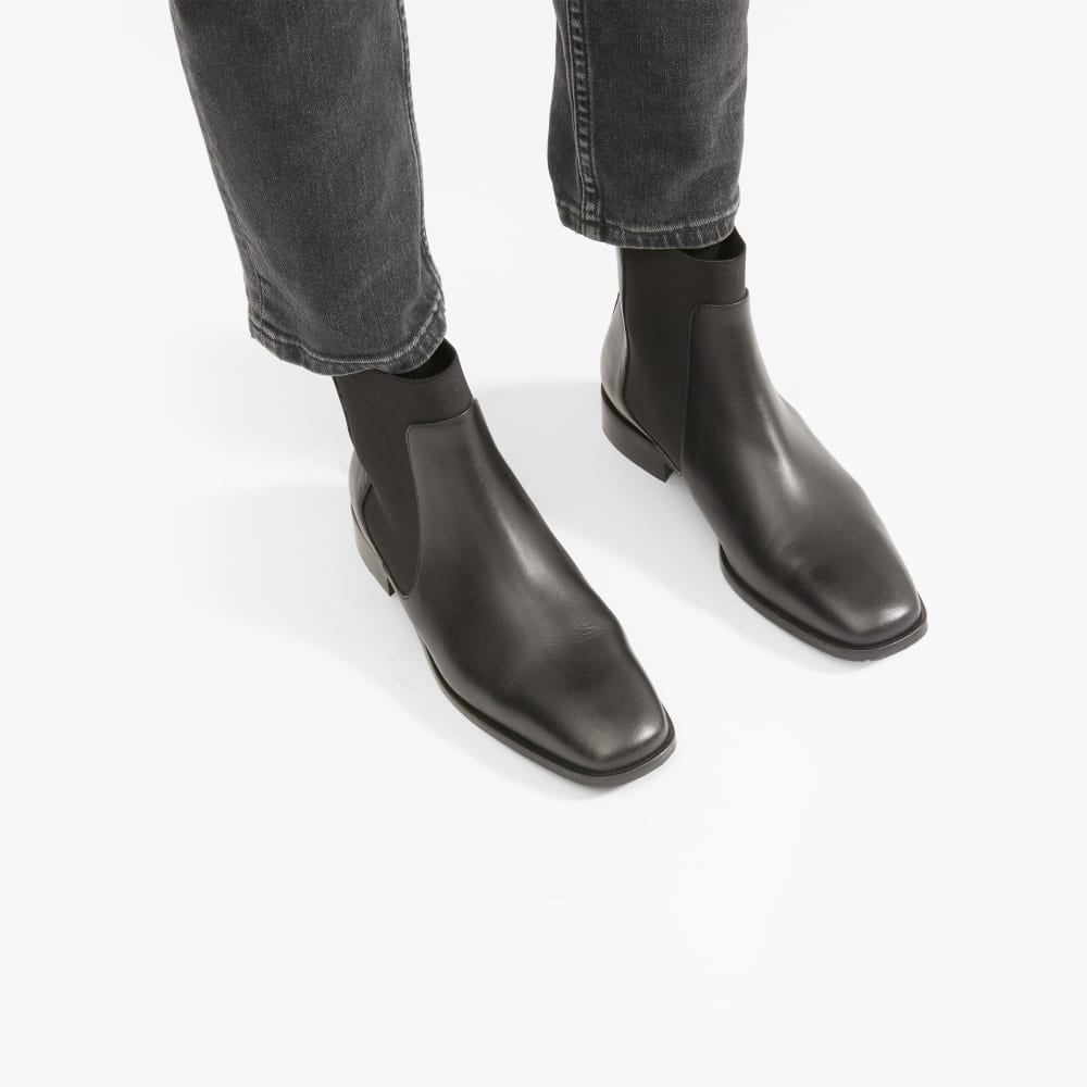 cheap square toe boots