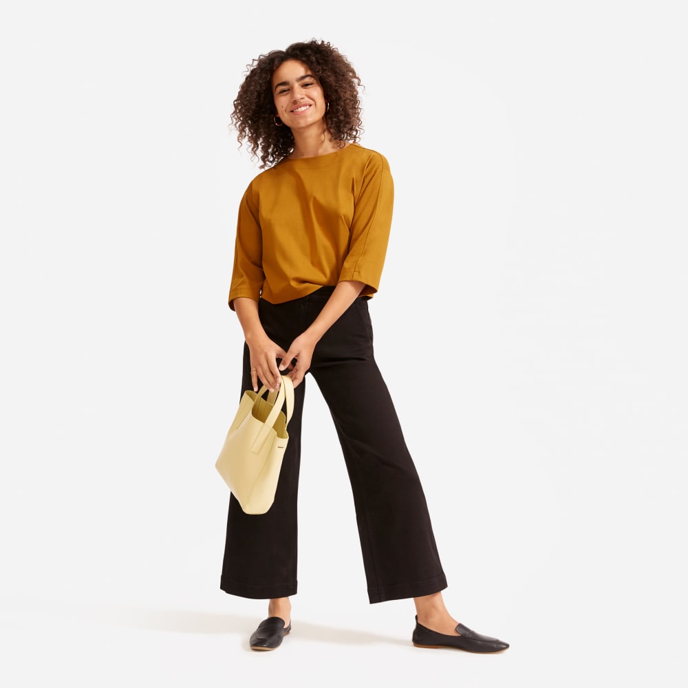 wide leg long pants