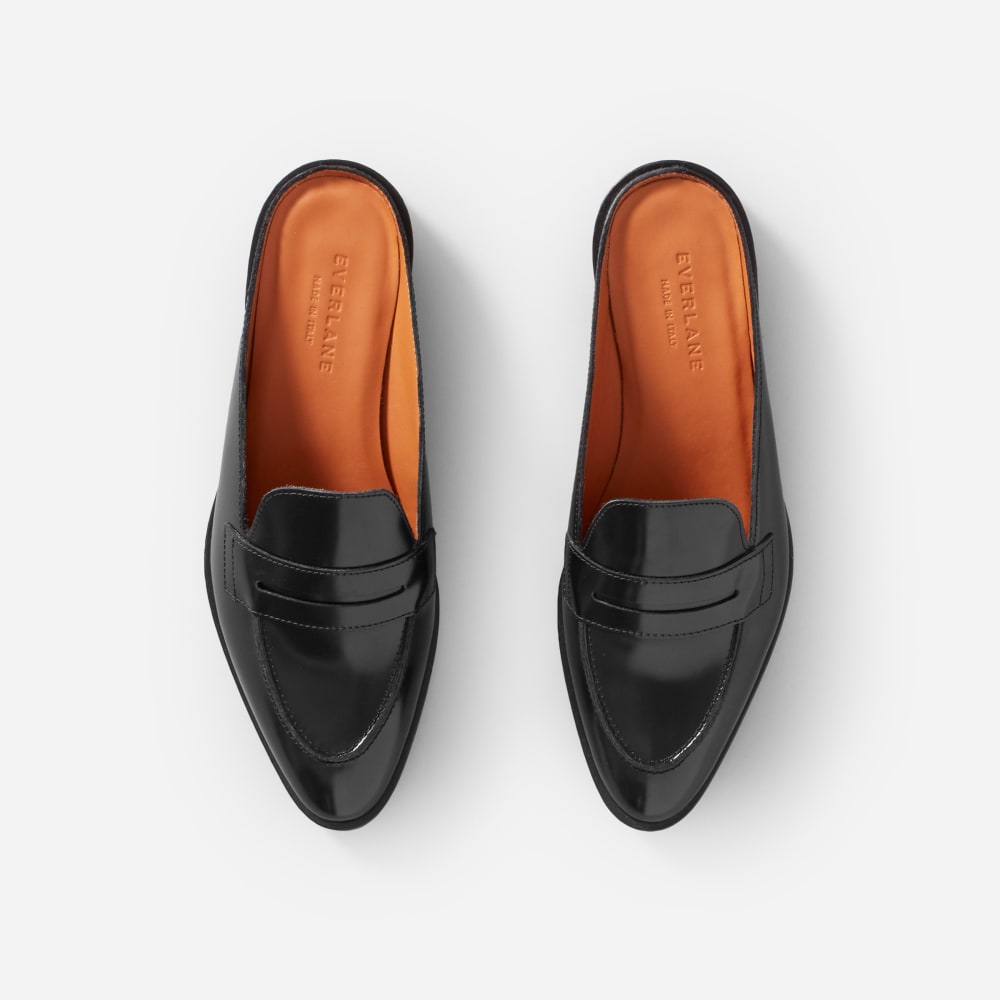 everlane penny loafer mule