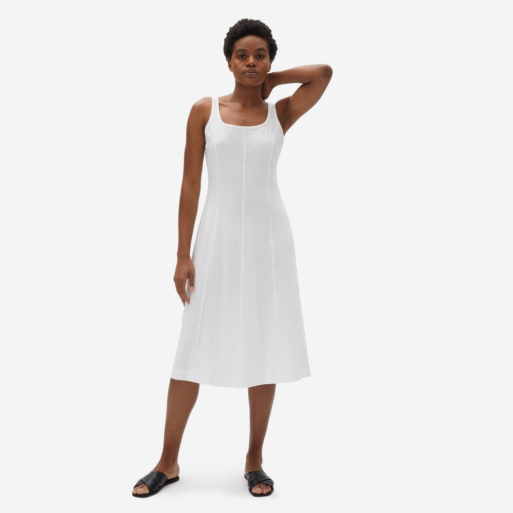 everlane luxe cotton dress