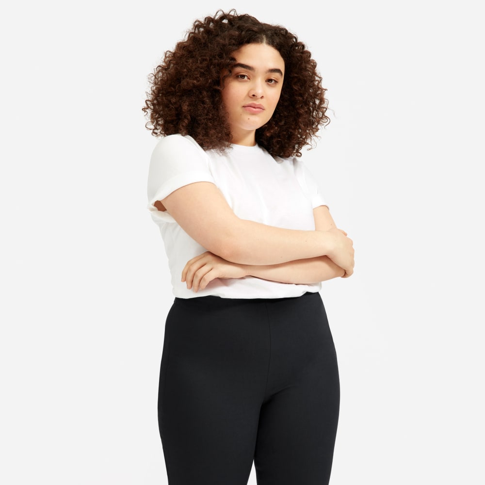 everlane kick crop work pant