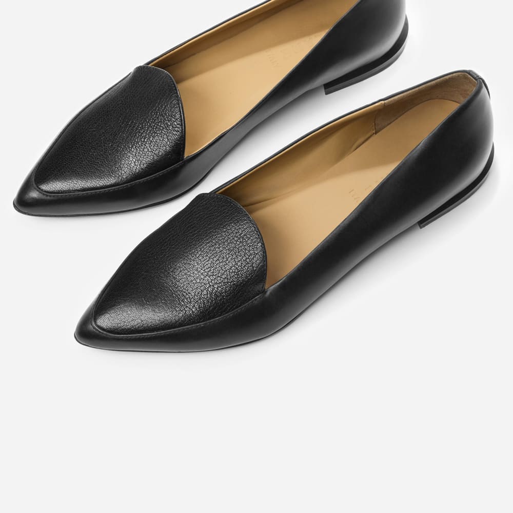 everlane pointed flats