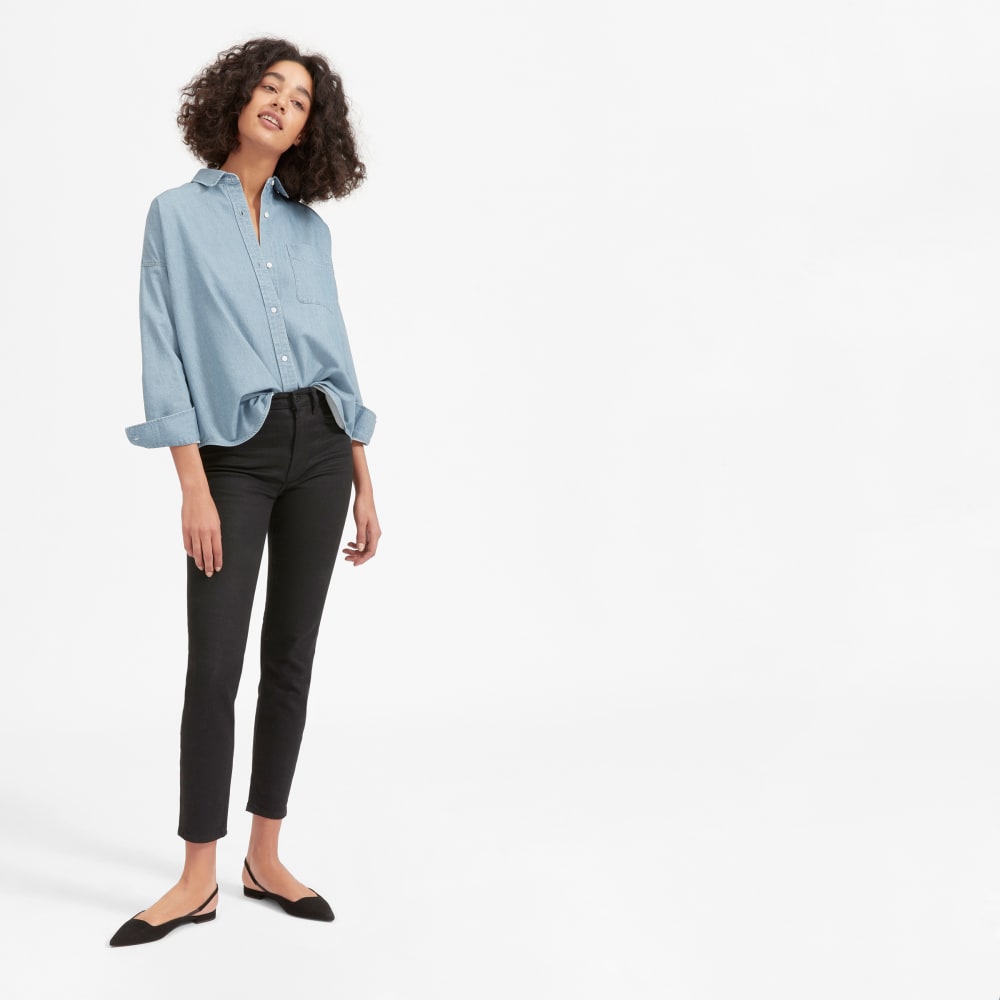 everlane denim shirt