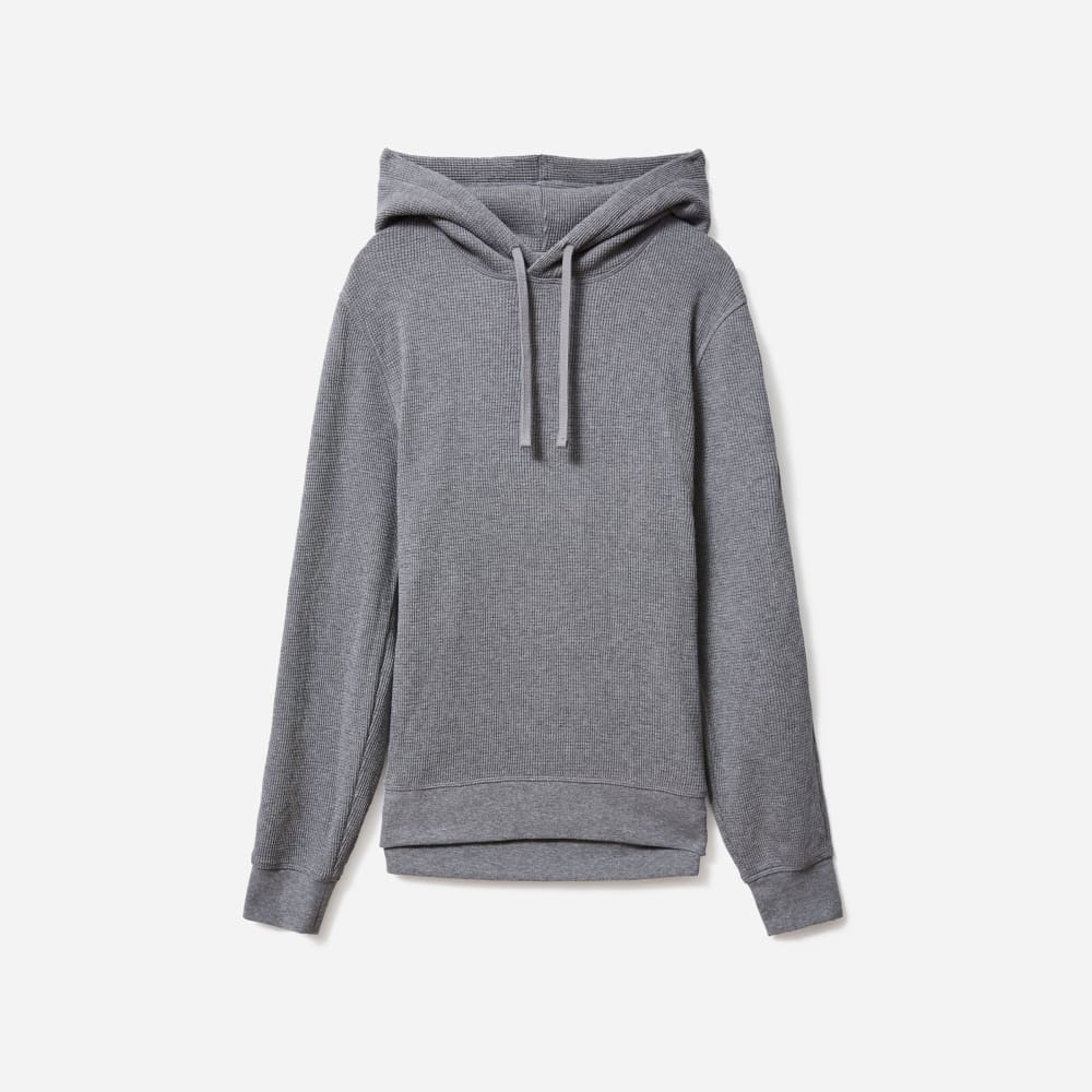 waffle weave hoodie