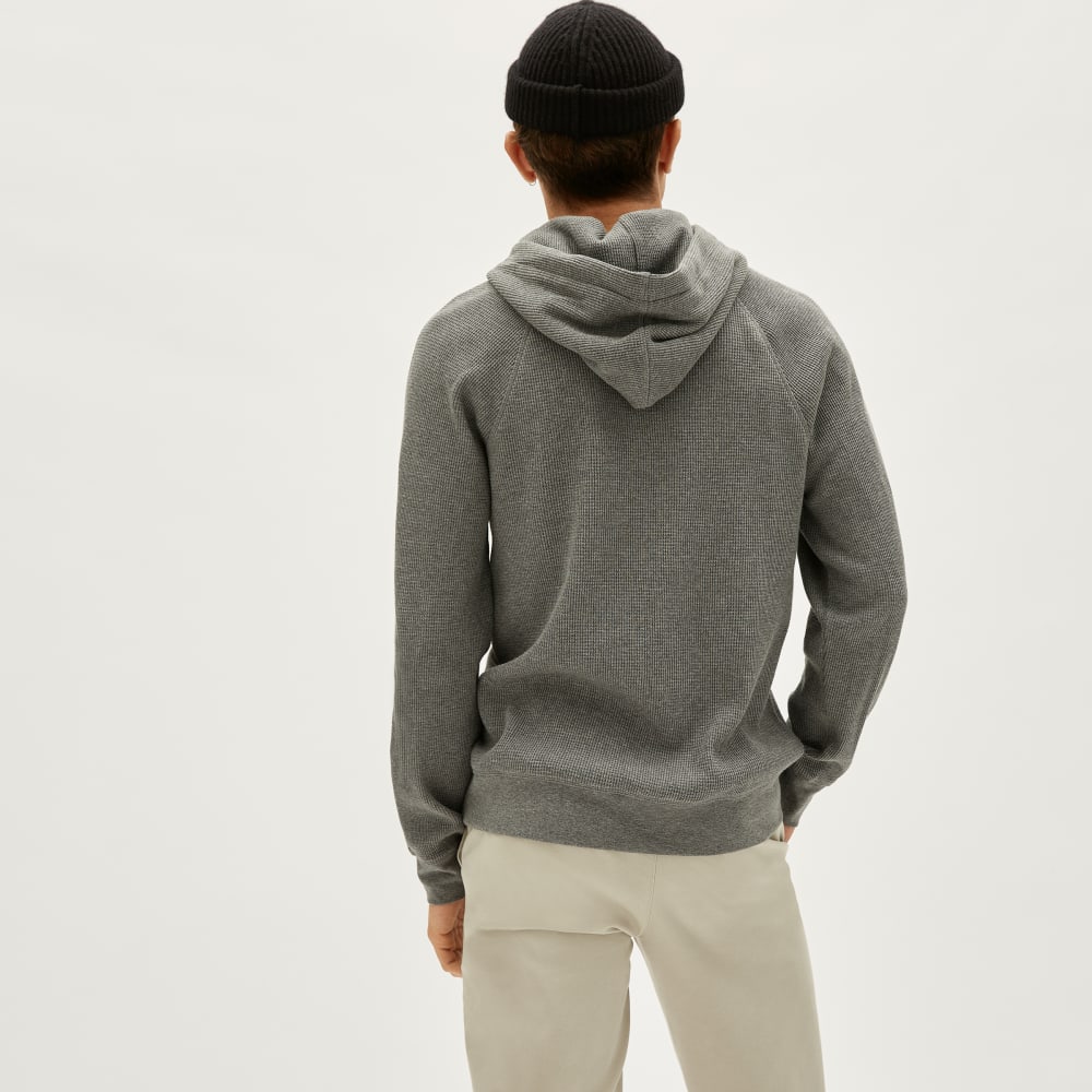 waffle weave hoodie