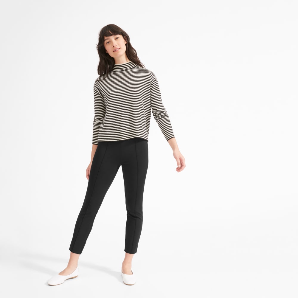 everlane stretch ponte skinny pant