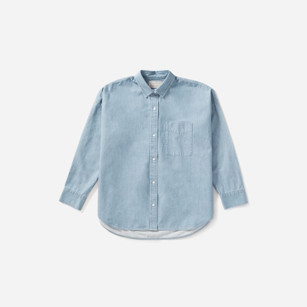 everlane denim shirt