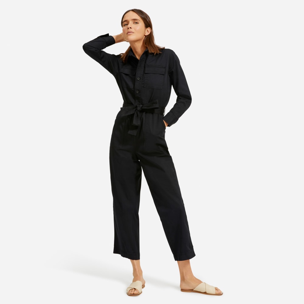 Everlane modern utility jumpsuit clearance