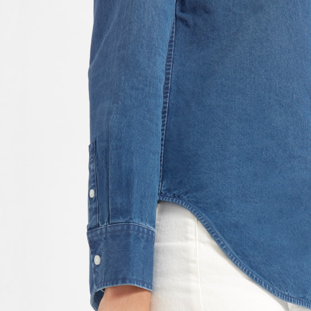 everlane denim shirt