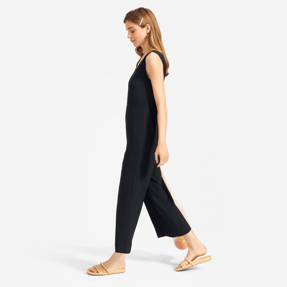 everlane black jumpsuit