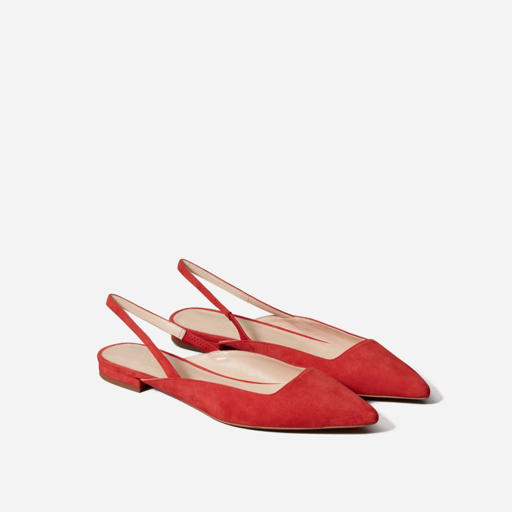 everlane slingback flats