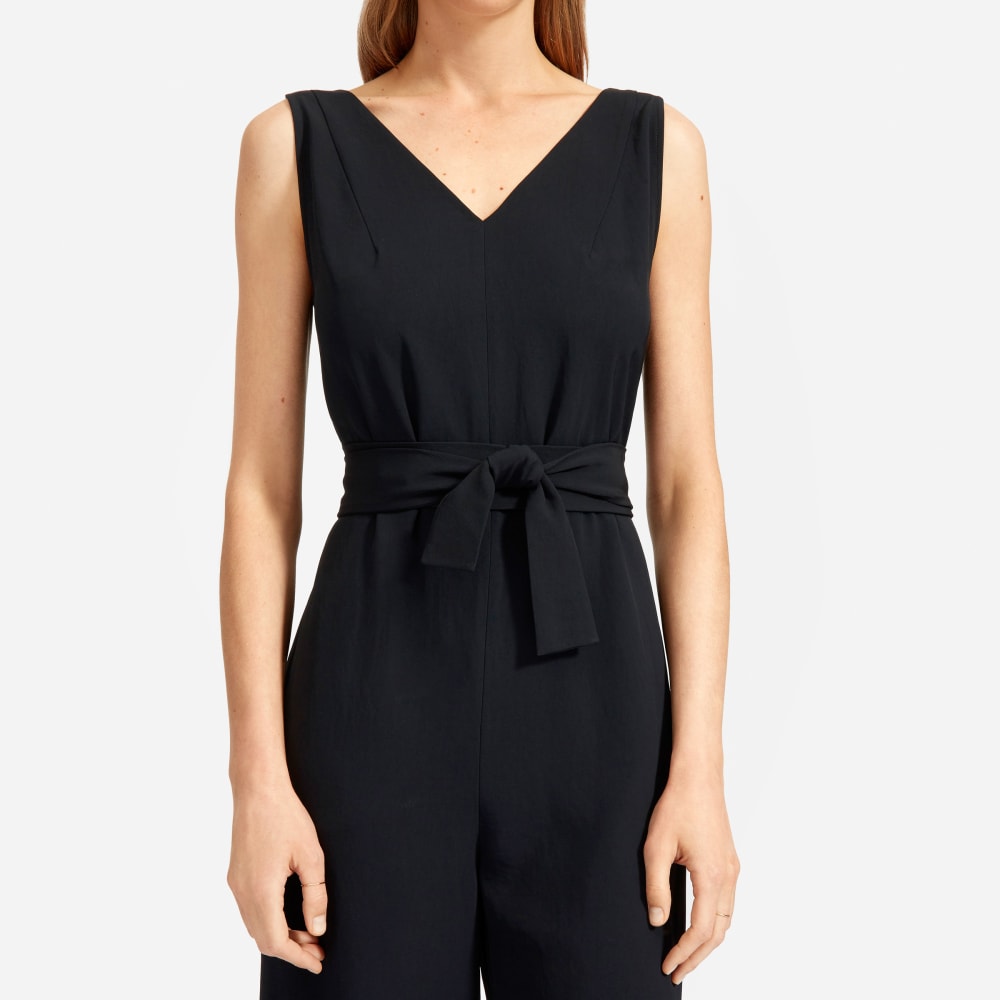 everlane black jumpsuit