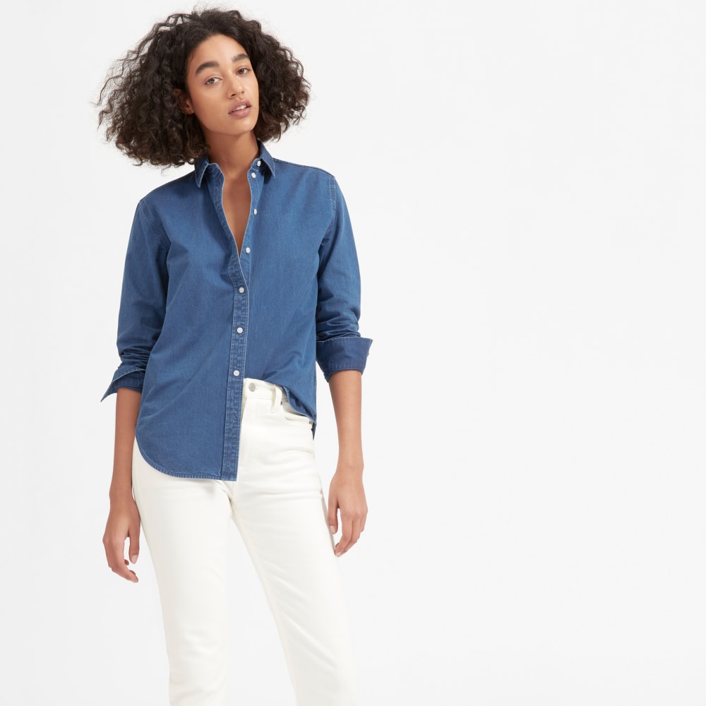 lightweight jean shirt