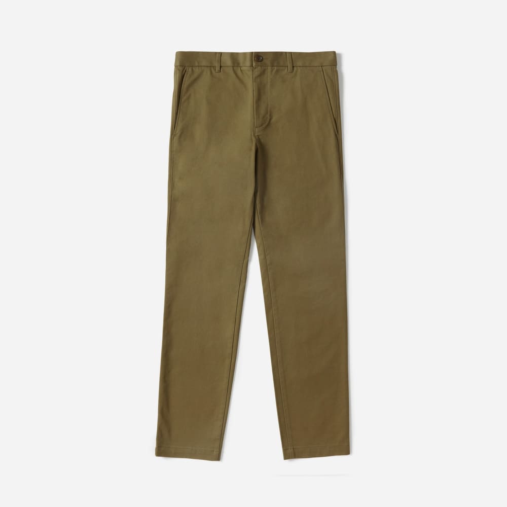 skinny olive chinos