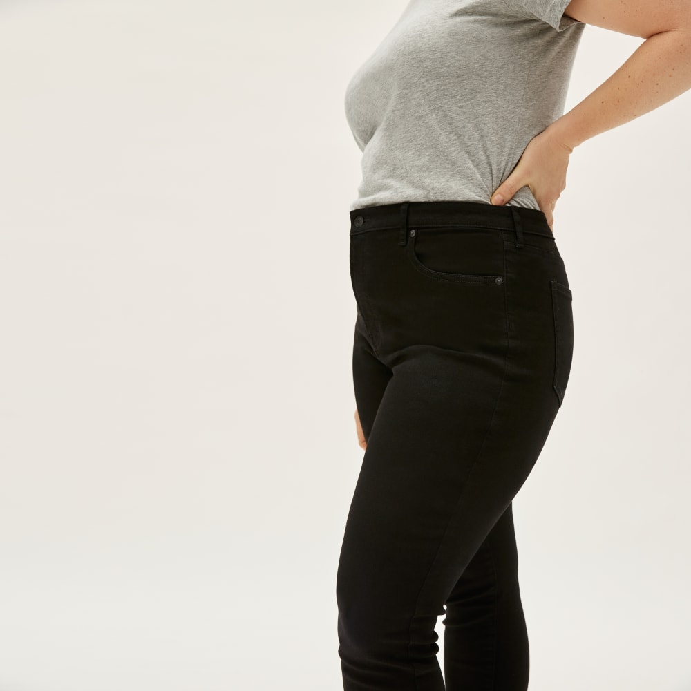 everlane curvy high rise skinny