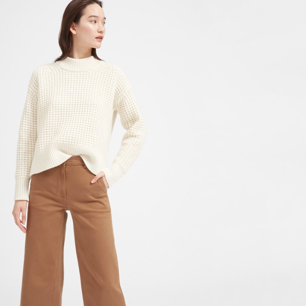everlane cashmere sweatshirt