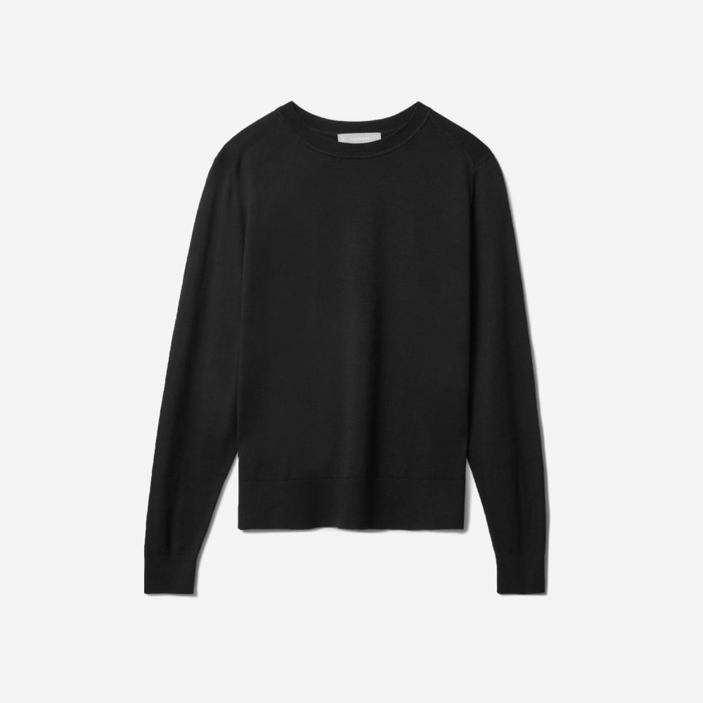 everlane crew neck sweatshirt