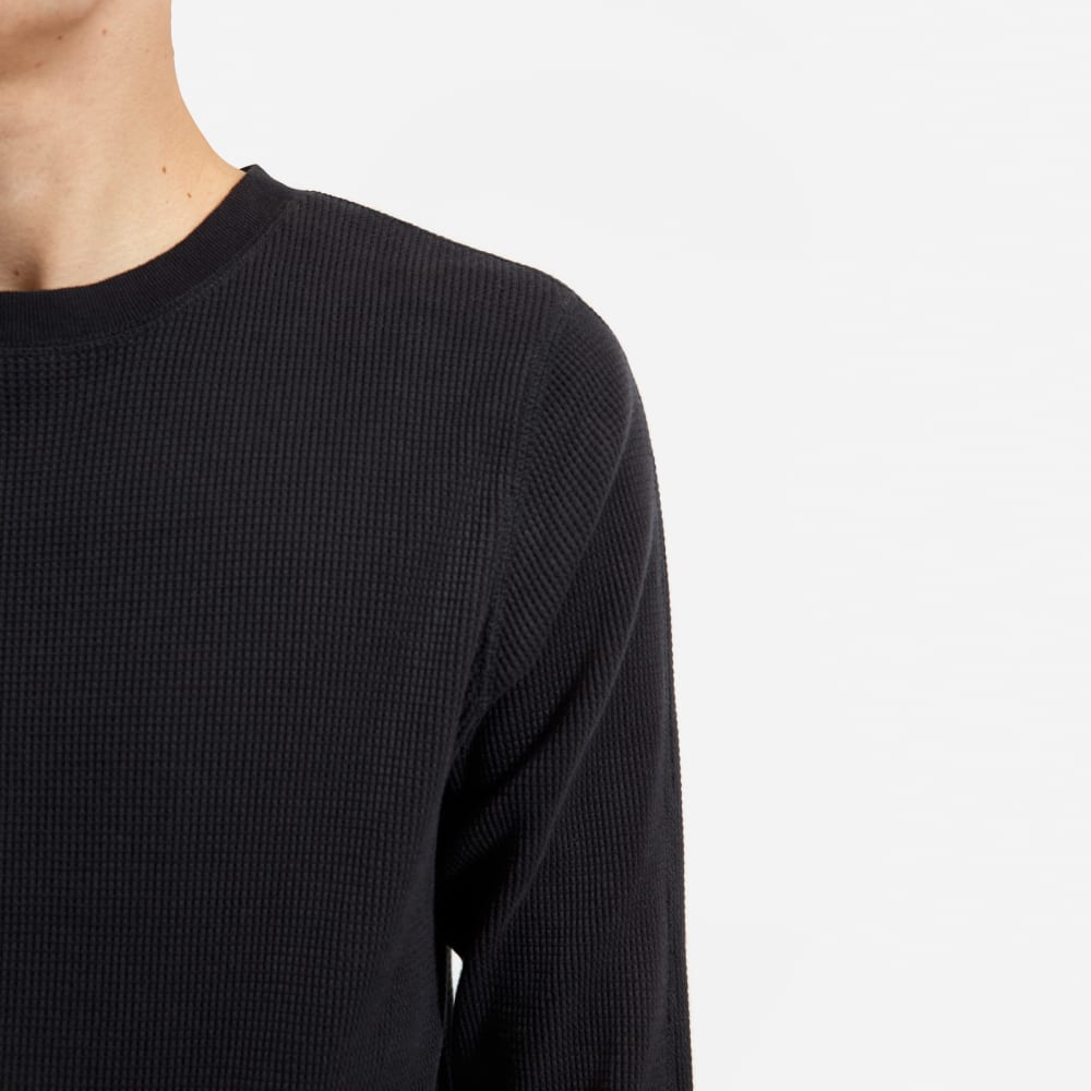 everlane waffle knit sweater