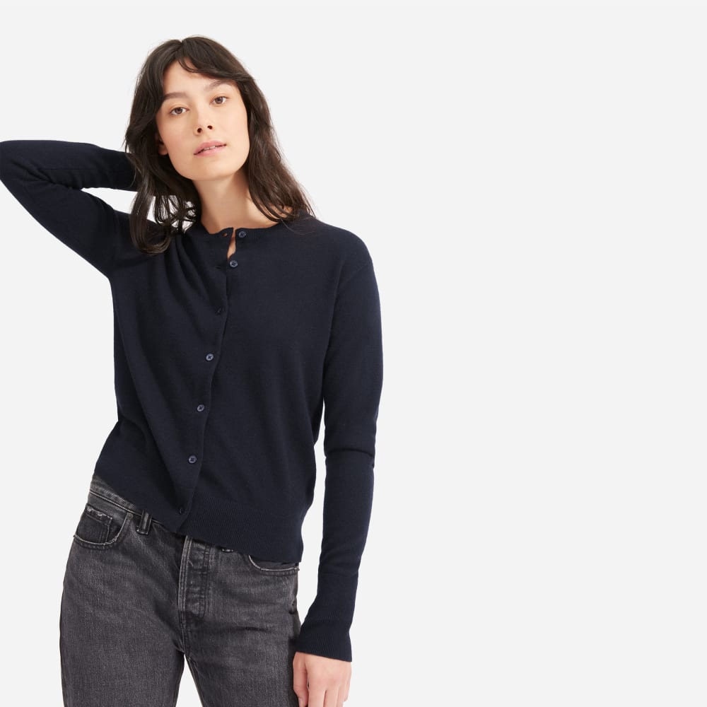 everlane cashmere cardigan