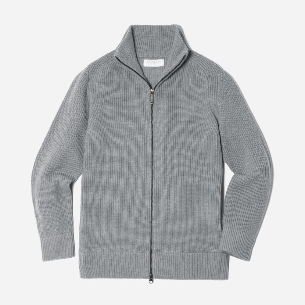 everlane mens cardigan