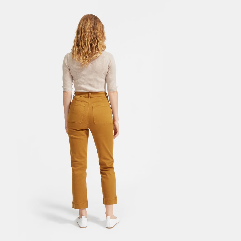 crop slim pants