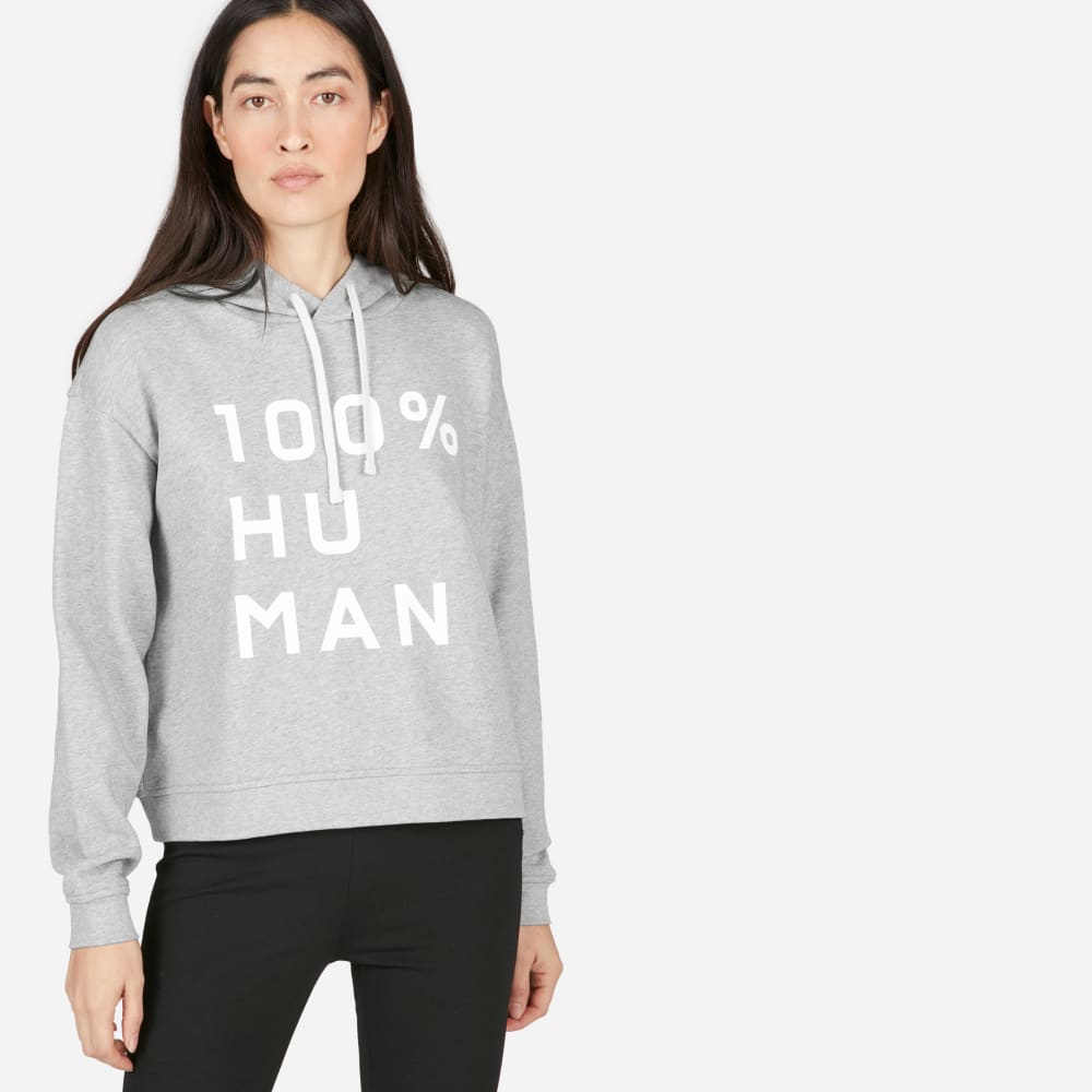 everlane 100 human sweatshirt