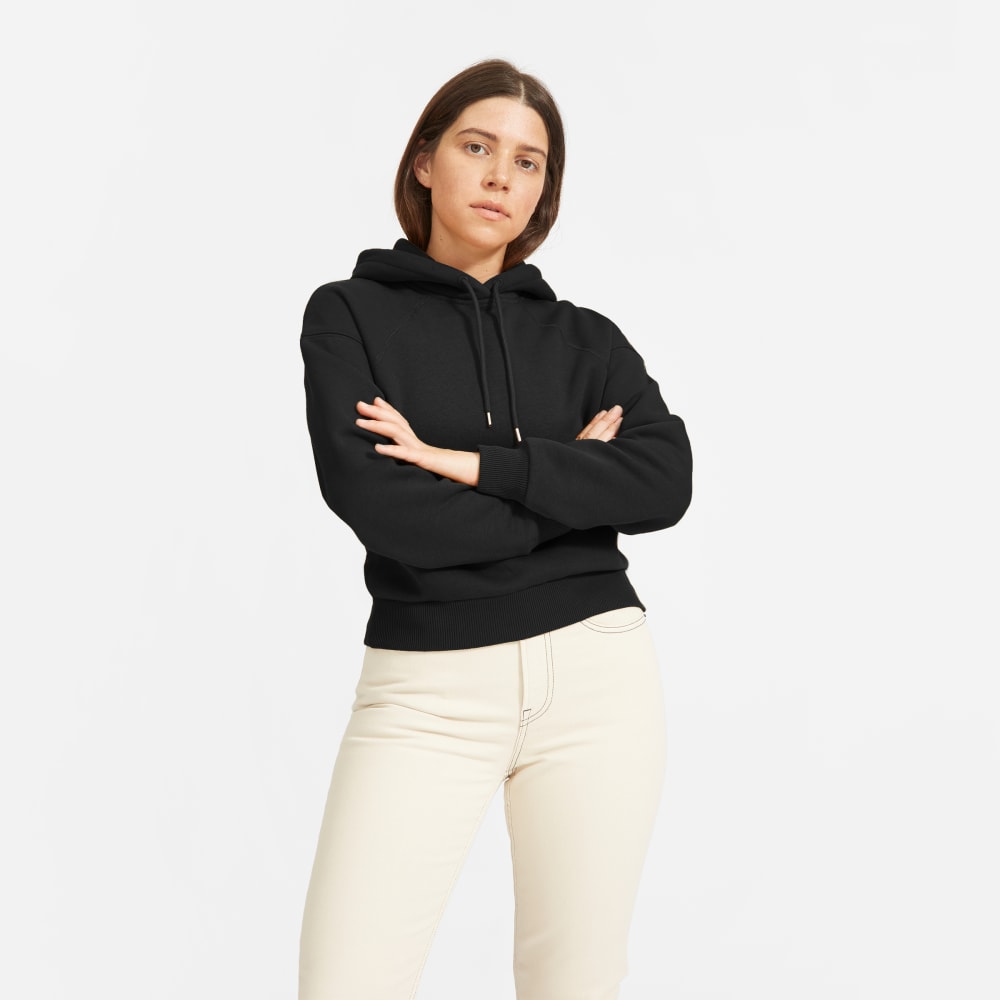 everlane black hoodie
