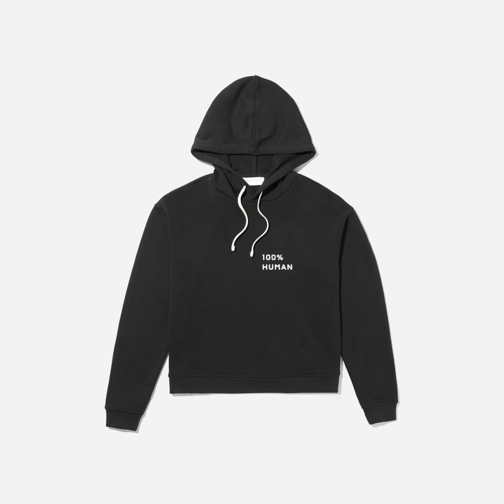 everlane 100 human hoodie