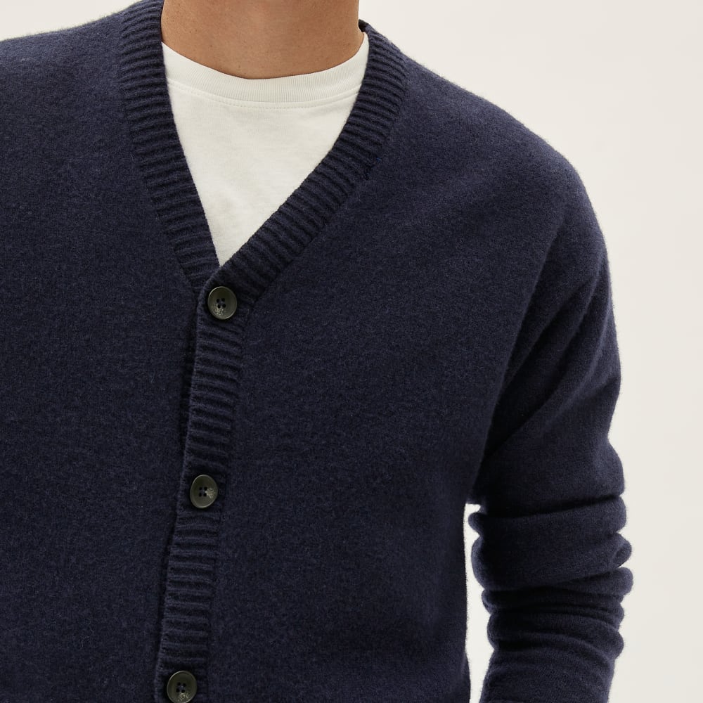 everlane mens cardigan