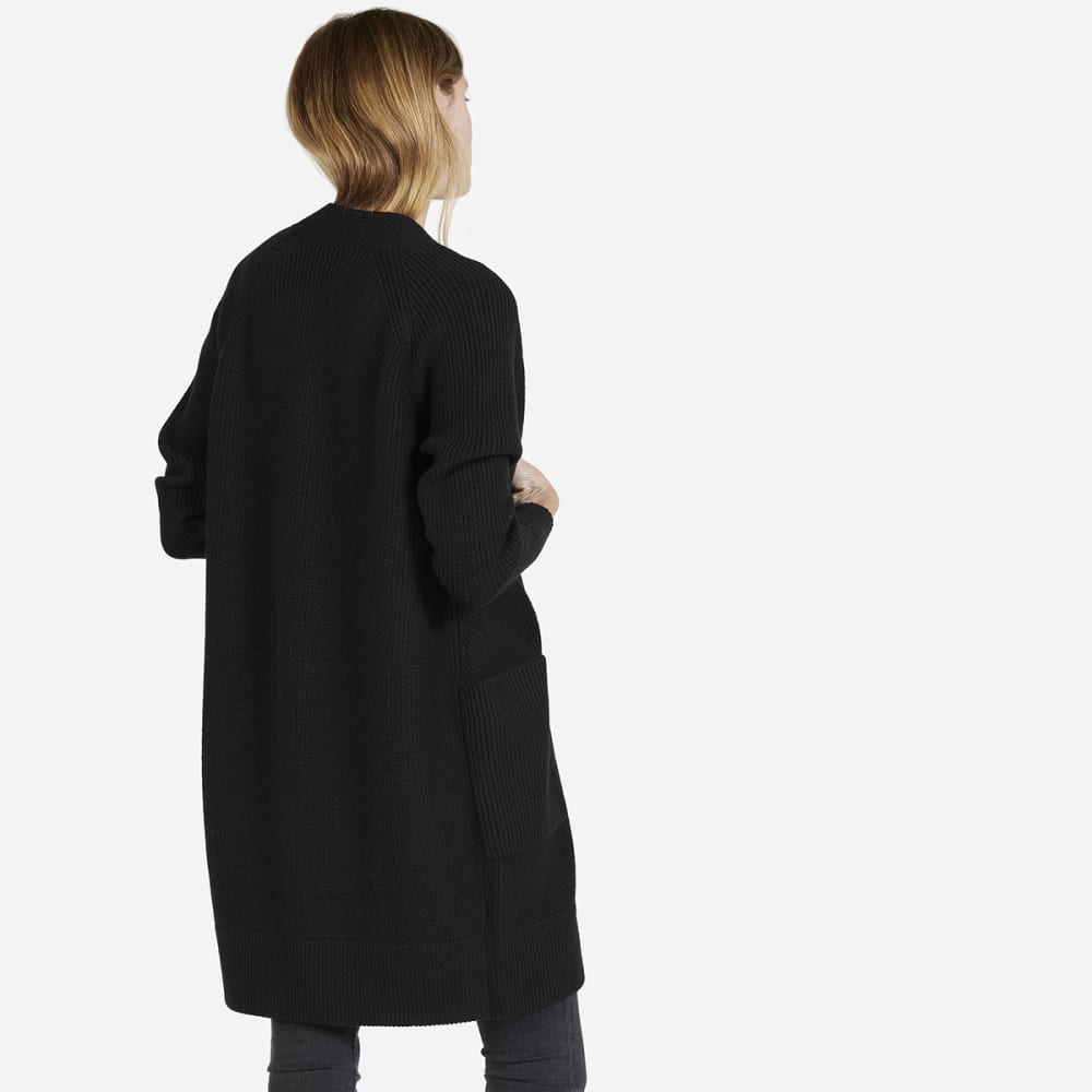 everlane chunky wool cardigan