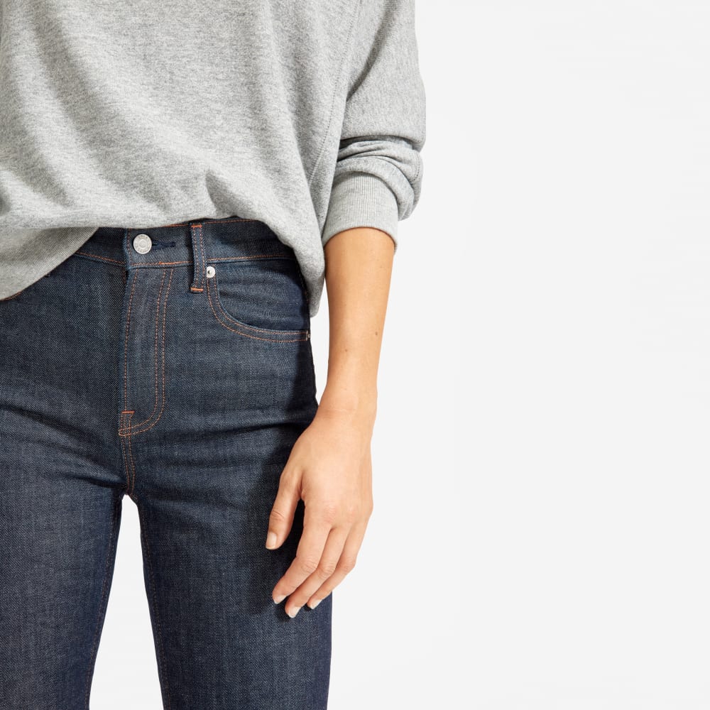 everlane high rise skinny