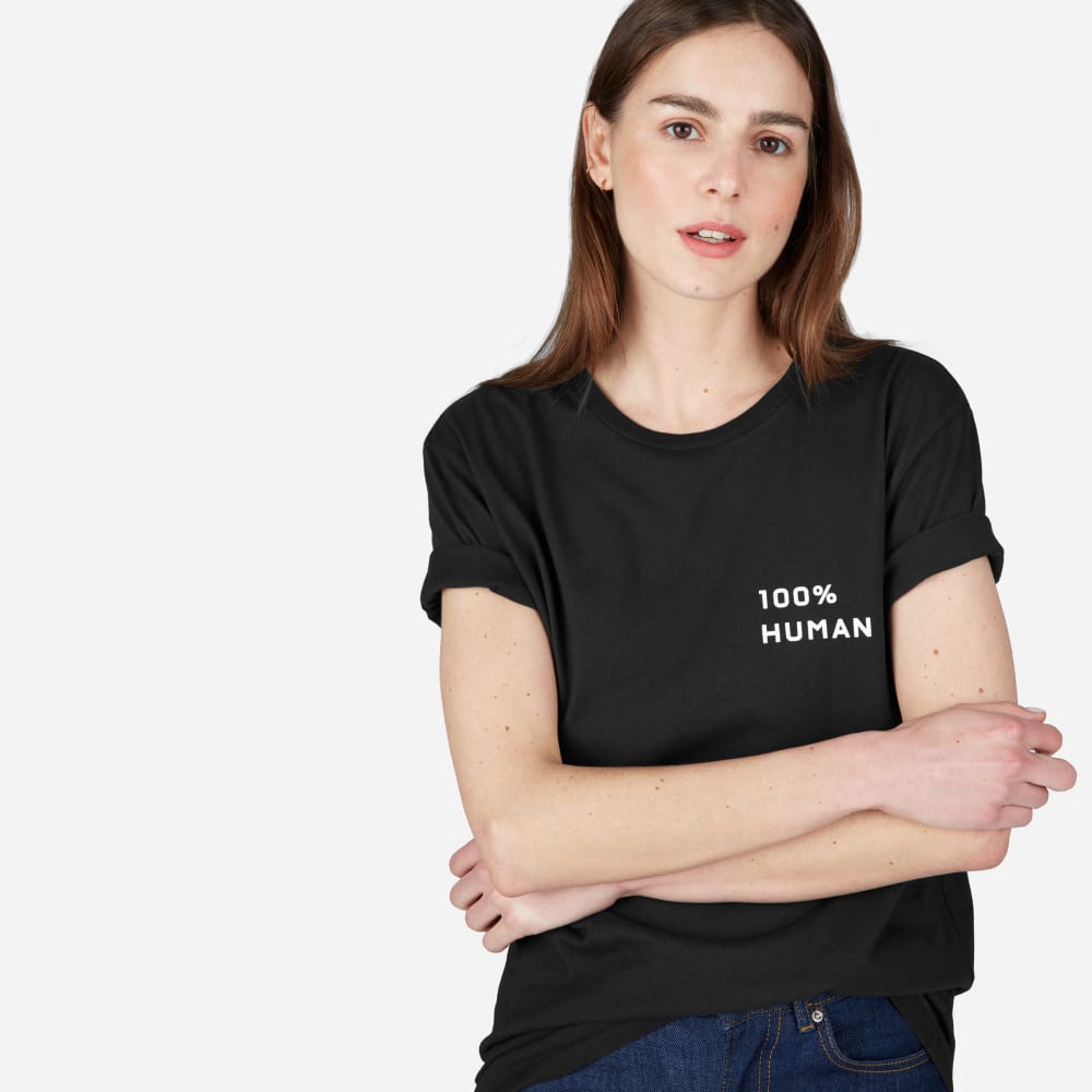 everlane 100 human sweatshirt