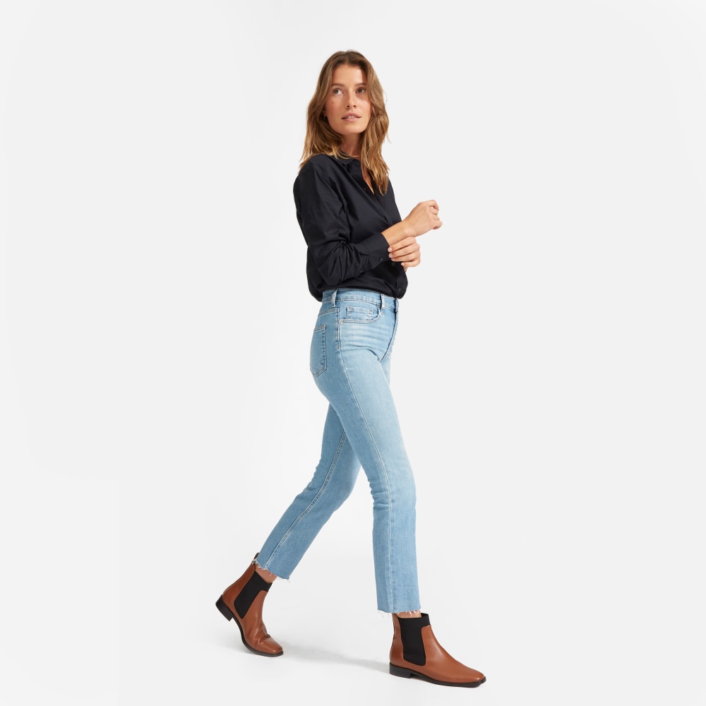 Everlane square toe chelsea boot review clearance