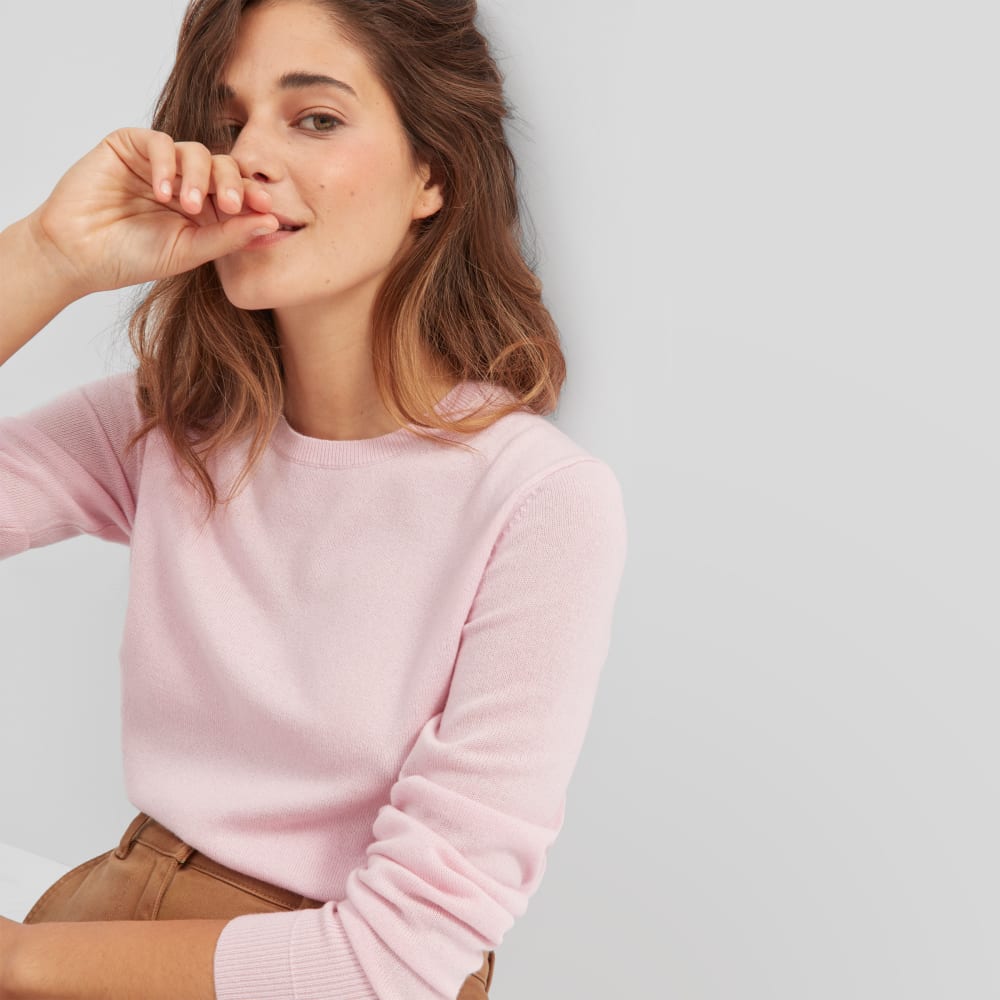 everlane cashmere sweatshirt