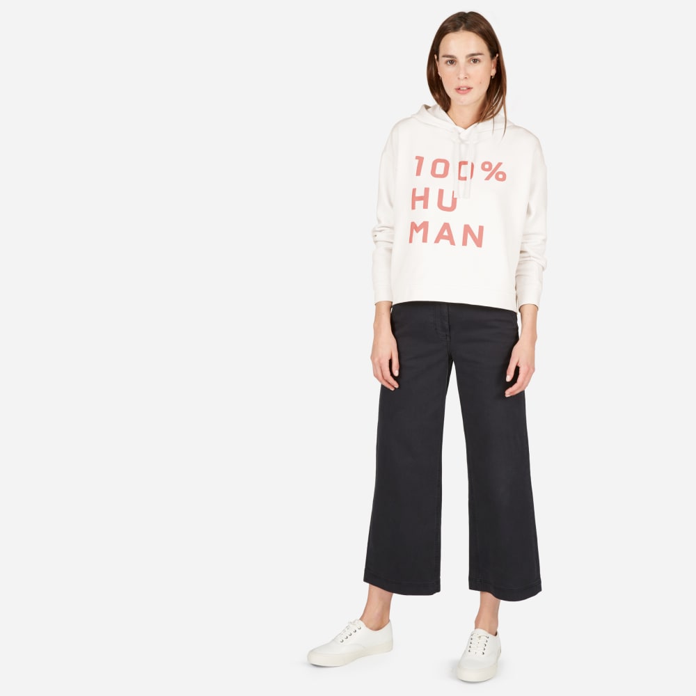everlane 100 human sweatshirt