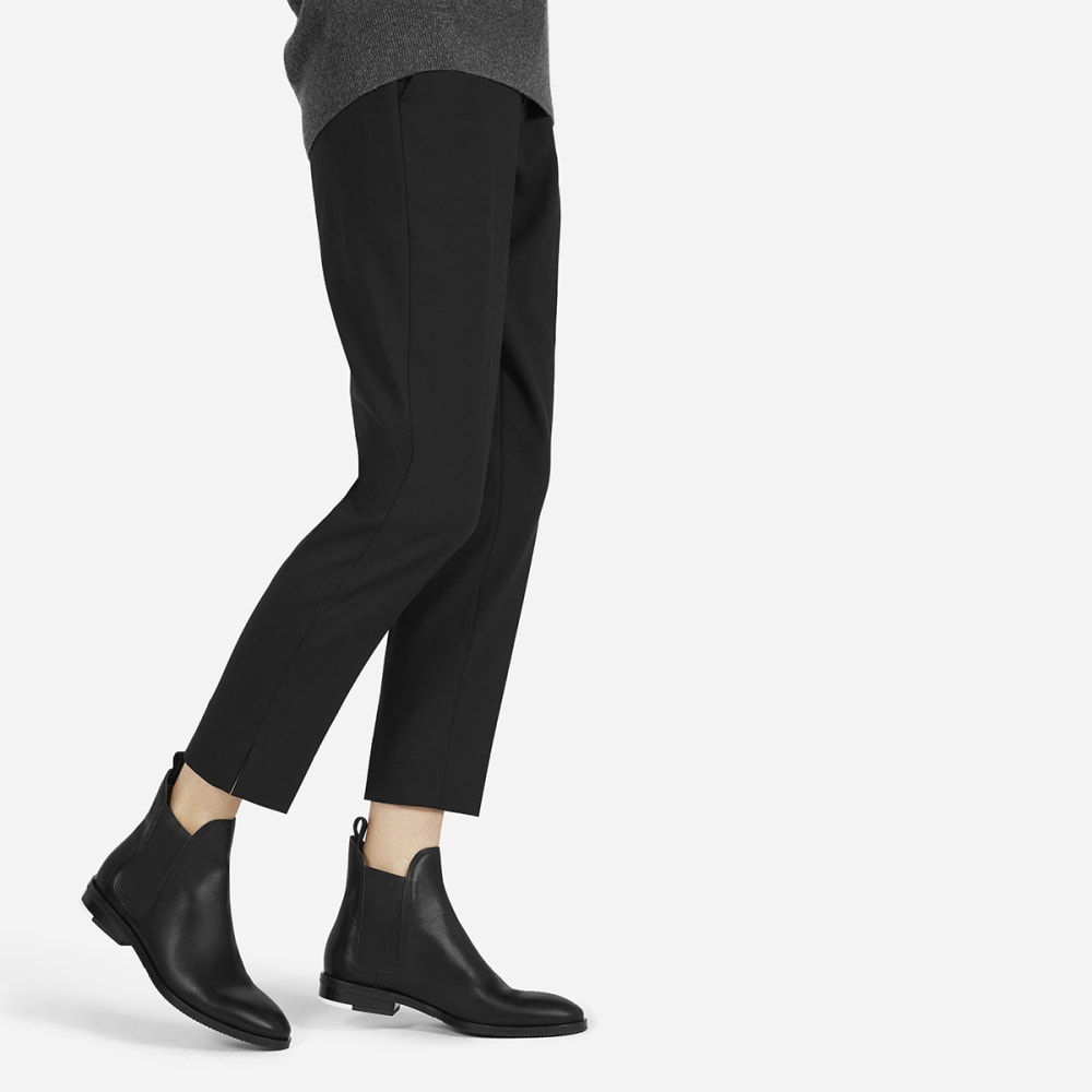 dressy flat boots
