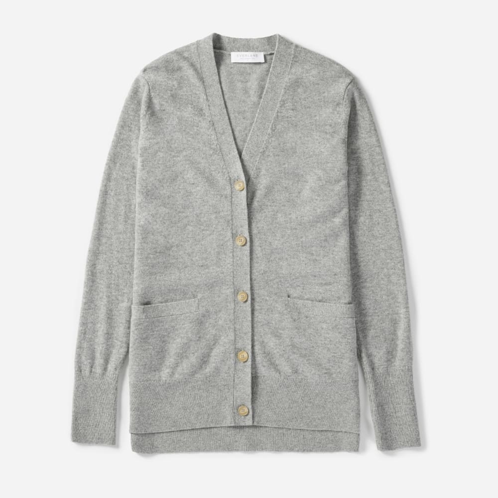 boyfriend cashmere cardigan