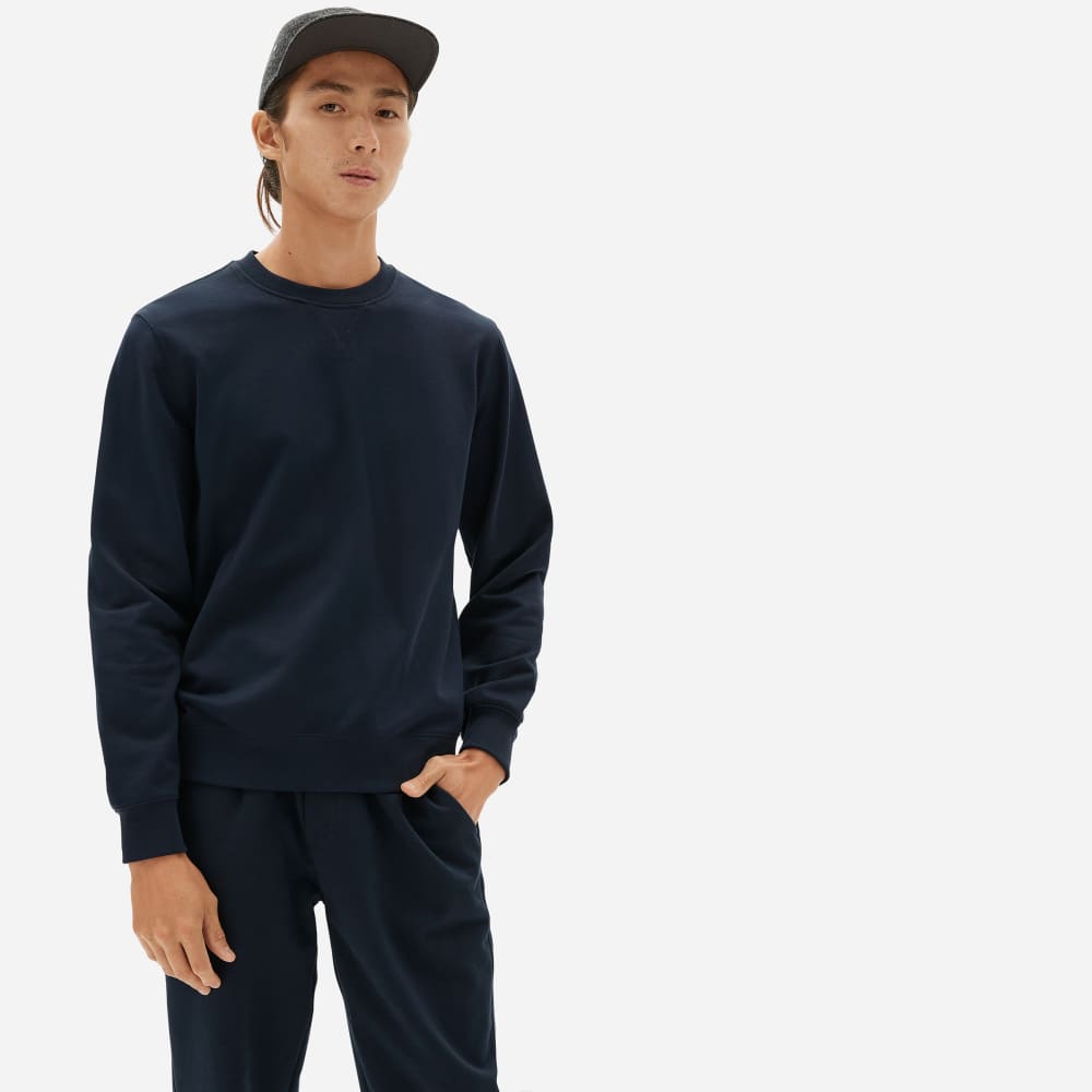 everlane crew neck sweatshirt