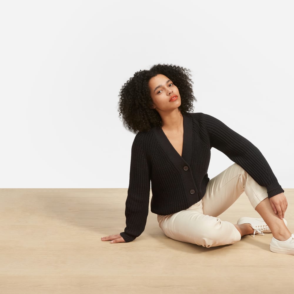 everlane cardigan