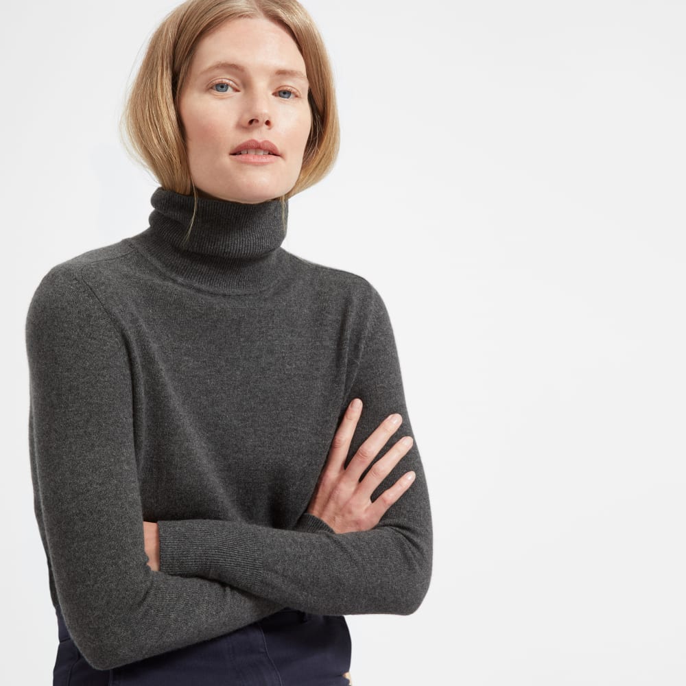 charcoal turtleneck womens