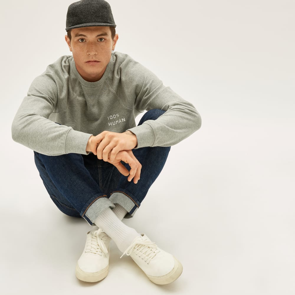 everlane raw denim